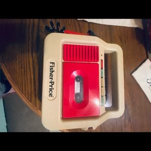 Vintage Fisher Price Cassette Tape Recorder